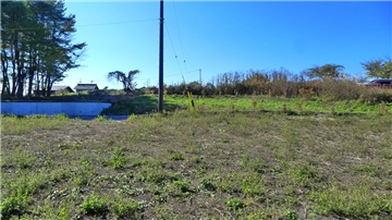 敷地西方向を撮影