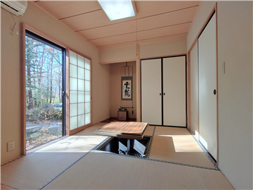 和室をLDK側より