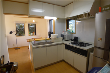 L字型のキッチン