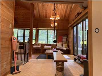 ＬＤＫの間口は約５．４mあります。