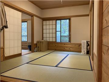 LDKと併設した和室６畳