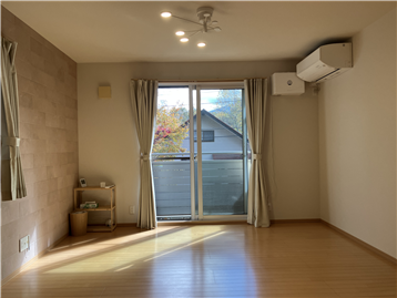 洋室2からの眺望（南南東方向を撮影）