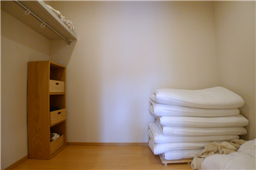 洋室1のウォークインクローゼット