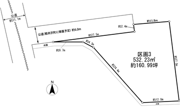 中軽井沢南　区画3