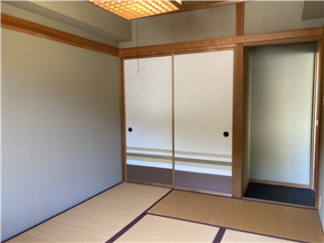 和室入口方向を撮影