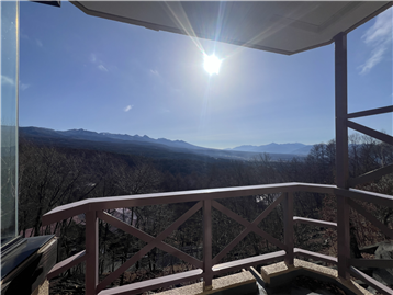 バルコニーからの景観 / 南東方向を撮影