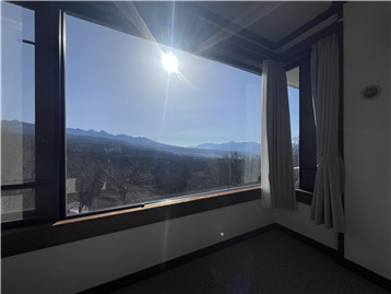 リビング窓からの景観 / 南東方向を撮影