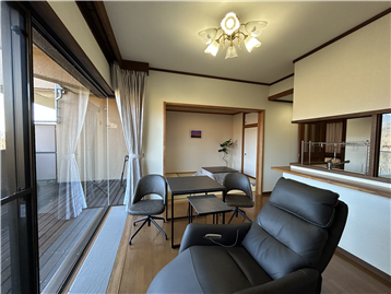 LDK/和室側を撮影