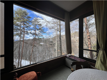 リビング窓からの景観 （南西方向を撮影）