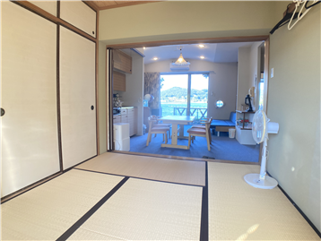 和室とLDKは襖を開けて一体利用可能です