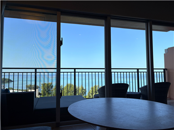 リビングダイニングからの眺望