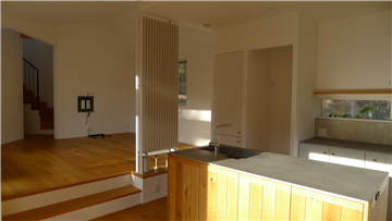 LDK(キッチン側から撮影)