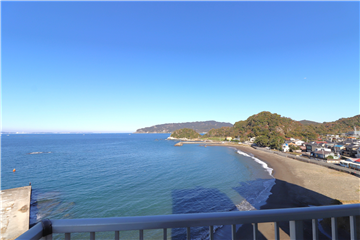 北側バルコニーからの北側の眺望