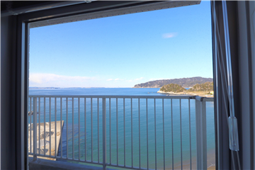 浴室窓からの眺望