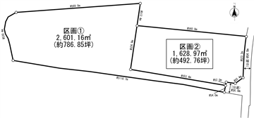 中軽井沢　区画 ２