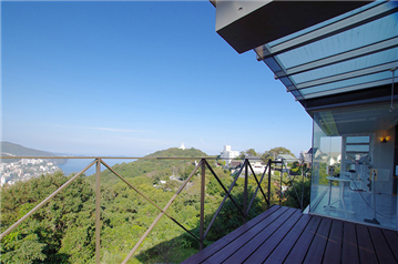 2階ベランダからの眺望（南東方向を撮影）