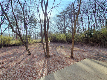 テラスより南西方向の眺望