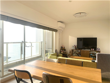 リビングダイニング(南東側を撮影)