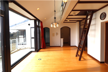 LDK／キッチン方向を撮影