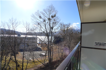 バルコニーからの眺望（南西方向を撮影）