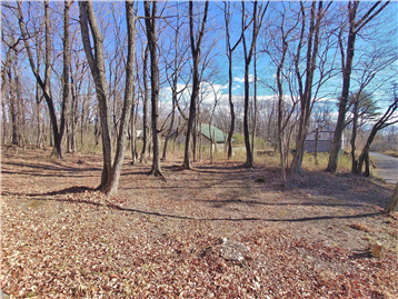 敷地内西側より東方向