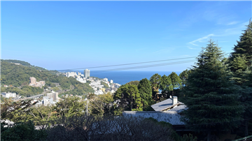 海眺望（和室2から撮影）