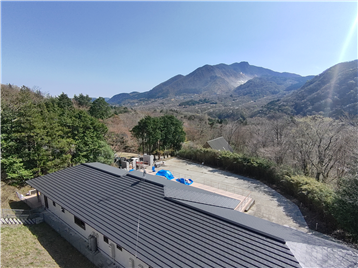 敷地内・上段から撮影