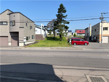 国道5号線より北西方向を撮影