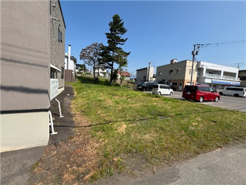 敷地南側より北方向を撮影