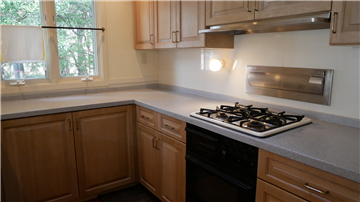 収納のあるキッチンです