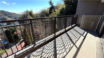 バルコニー/南方向を撮影