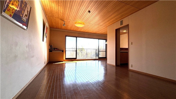 LDK/バルコニー方向を撮影