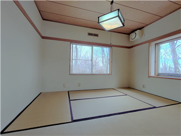 和室1をLDK側より