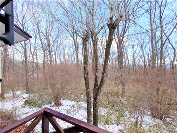 ウッドデッキより東方向の眺望