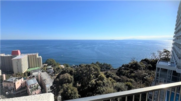 雄大な相模灘／バルコニーより撮影