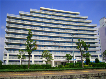 パシフィックビスタⅡ外観/西面を撮影