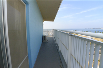 北側バルコニー