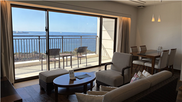 リビングからの南西側眺望