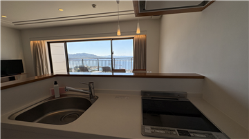 キッチンからの眺望