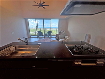 キッチンからの眺望