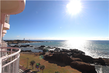 バルコニーから東南側の眺望