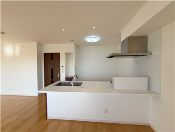 対面式のキッチン