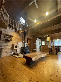 吹抜けのあるリビング