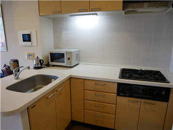 L字型のキッチン