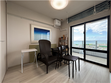 洋室2からのオーシャンビュー