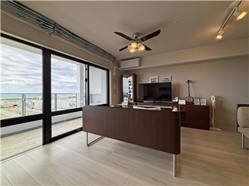 LDKからのオーシャンビュー