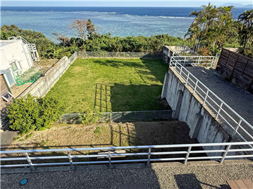 別棟1の屋上からドッグランを撮影