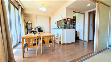 LDK／和室より撮影