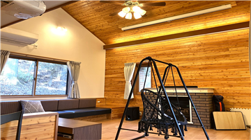 リビング／南方向より撮影