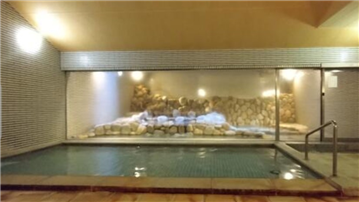 サウナ付温泉大浴場